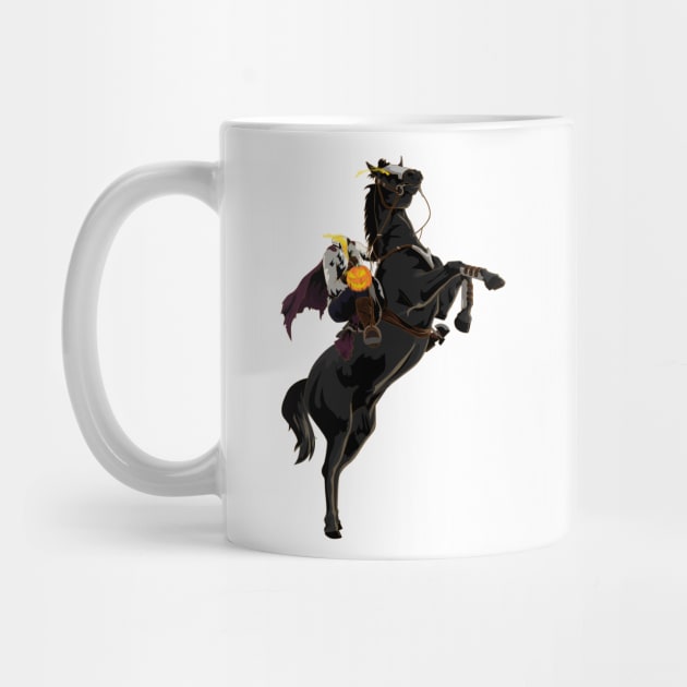 Headless Horseman by Sticker Steve